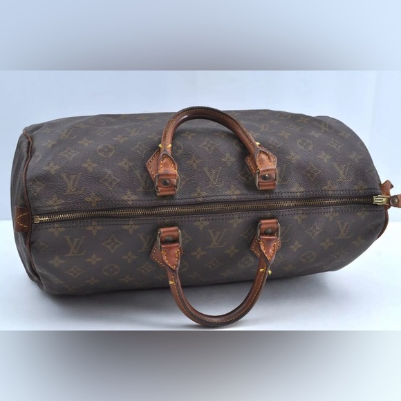 Authentic Louis Vuitton Monogram Speedy 40 Hand Boston Bag Old Model LV K7415 - Picture 9 of 13